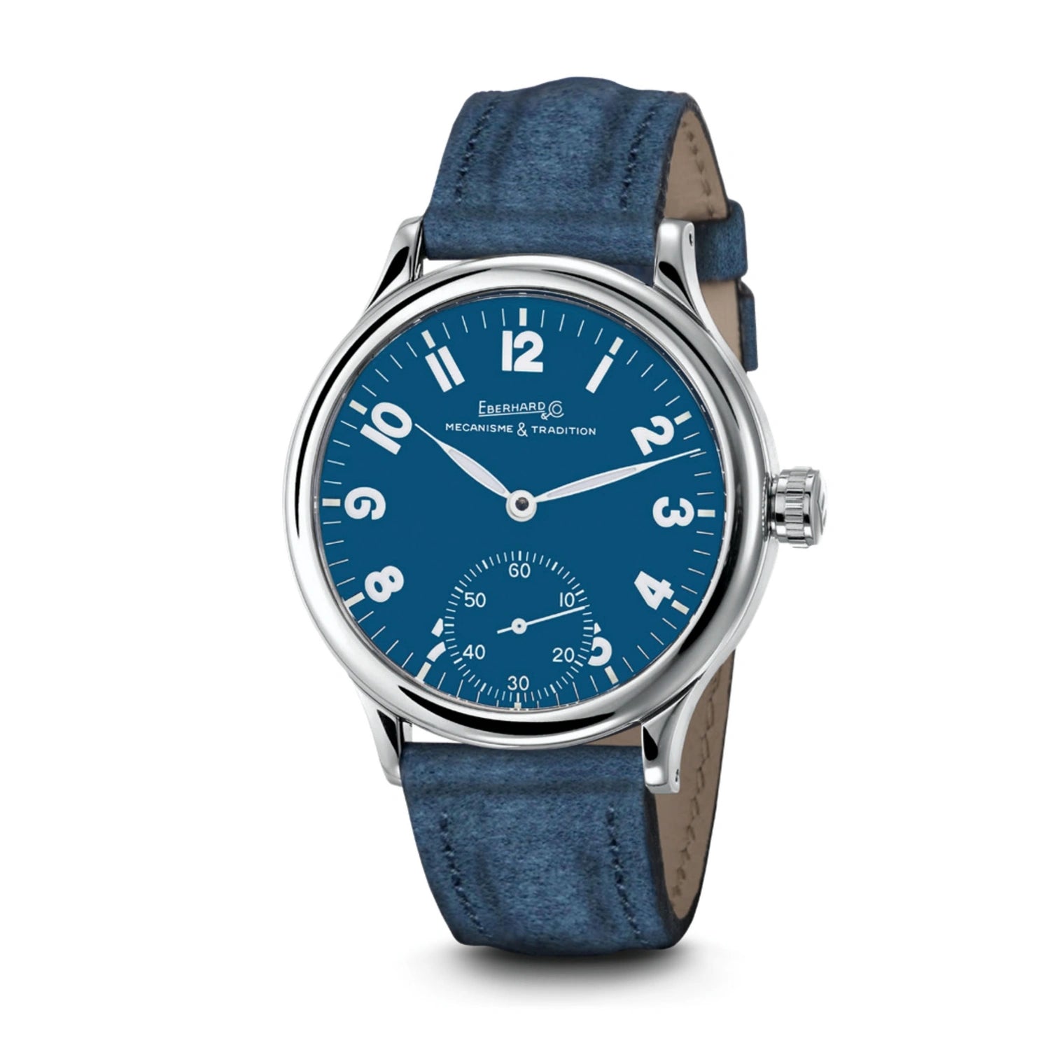Eberhard Traversetolo 43mm Blue