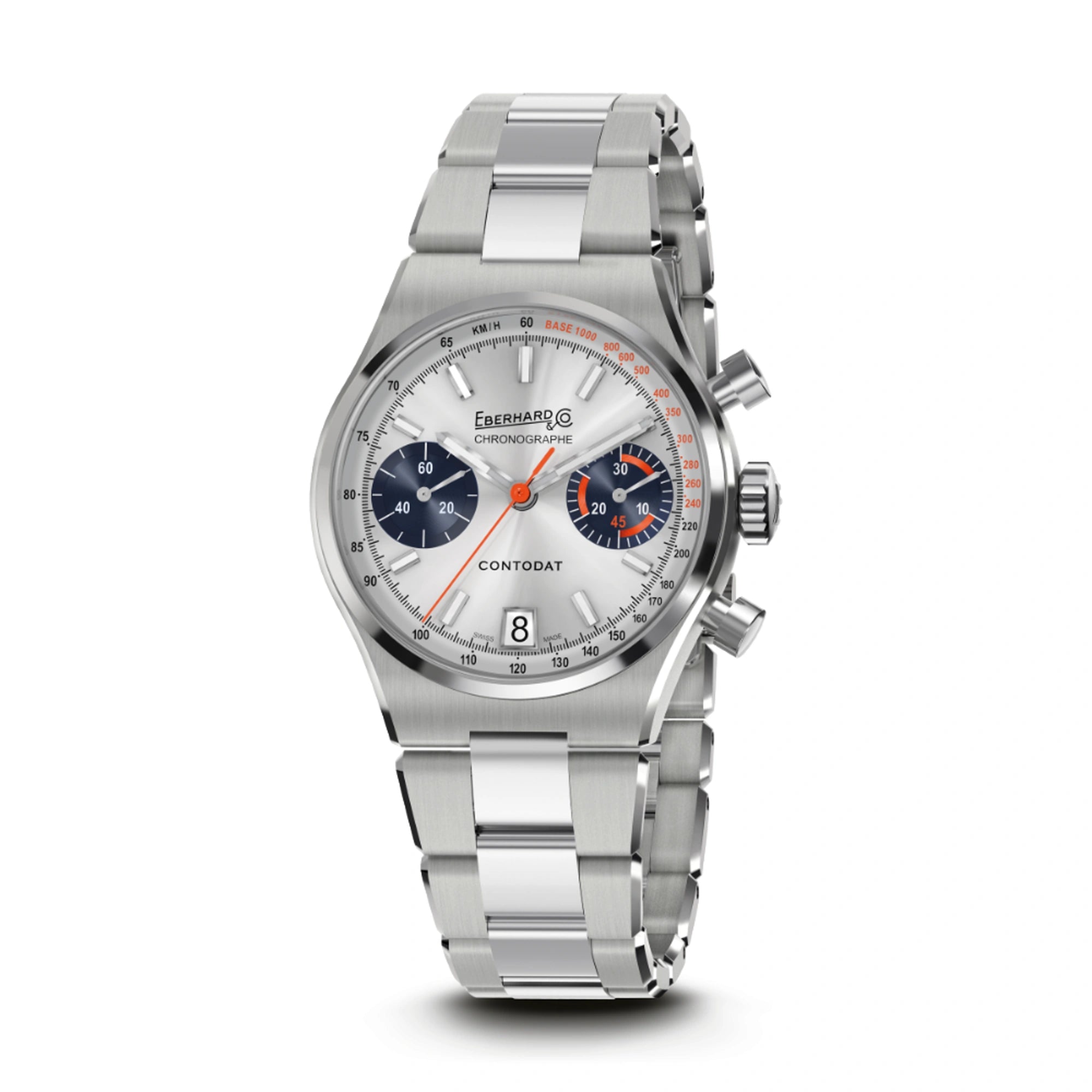 Eberhard & Co Contodat Chronographe Silver 31156.03 CA2C