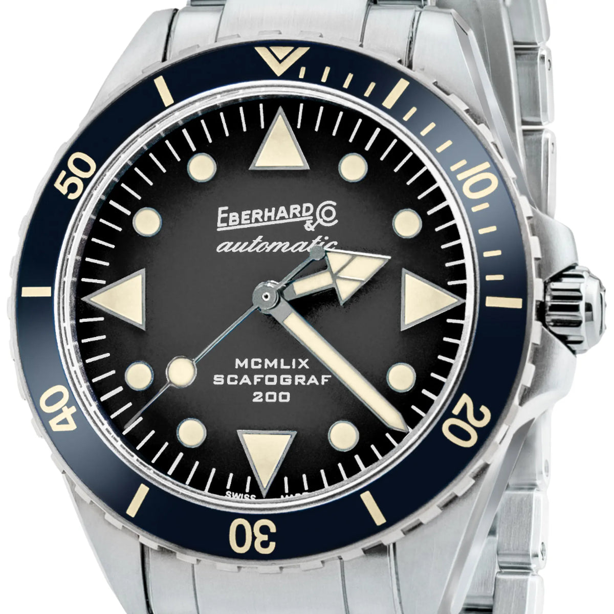 Eberhard & Co SCAFOGRAF 200 MCMLIX Black 41047.01 CA2C