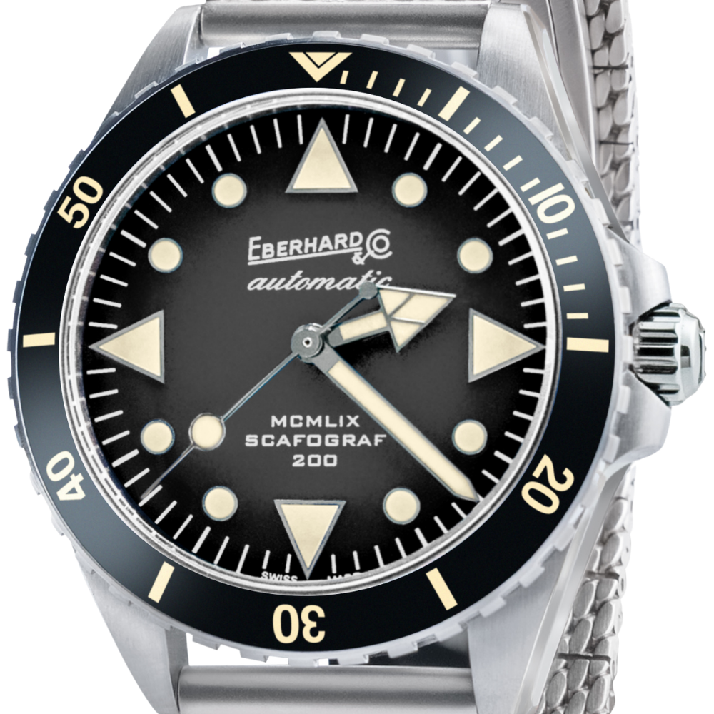 Eberhard & Co SCAFOGRAF 200 MCMLIX Schwarz