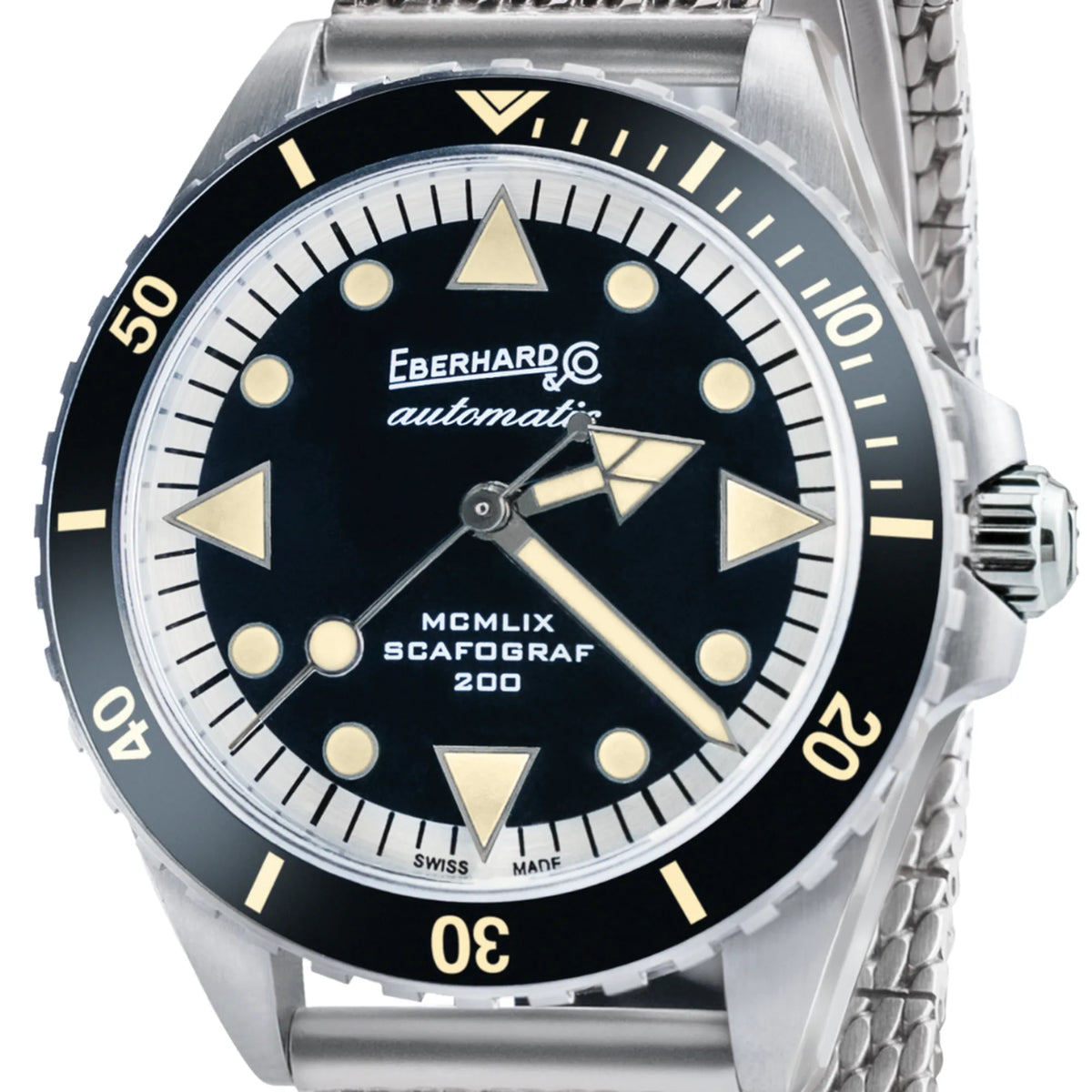 Eberhard & Co SCAFOGRAF 200 MCMLIX Black 41047.02 CAM2C
