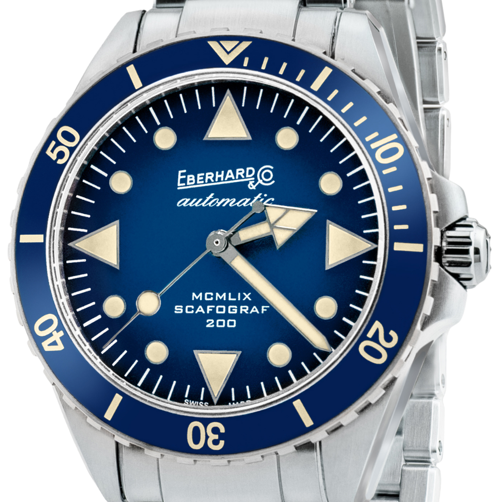 Eberhard & Co SCAFOGRAF 200 MCMLIX Bleu 41047.03 CA2C