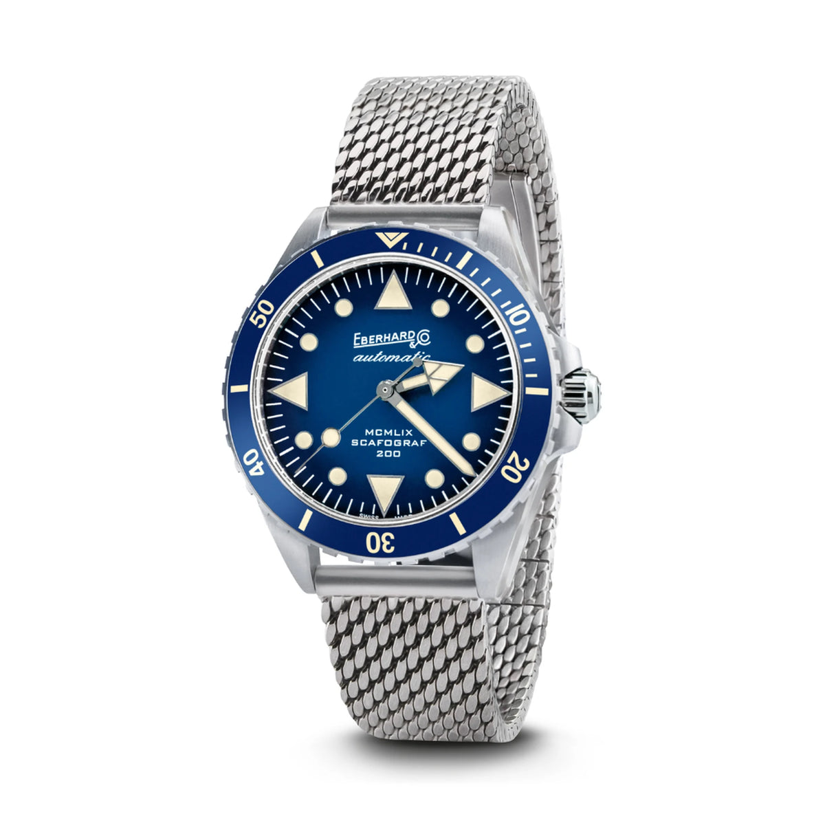 Eberhard & Co SCAFOGRAF 200 MCMLIX Blue 41047.03 CAM2C