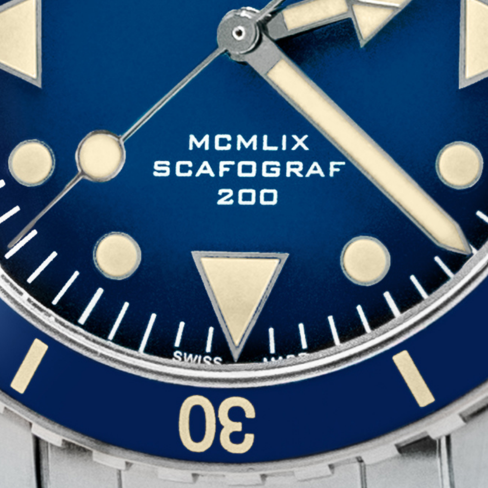 Eberhard & Co SCAFOGRAF 200 MCMLIX Blue 41047.03 CAM2C