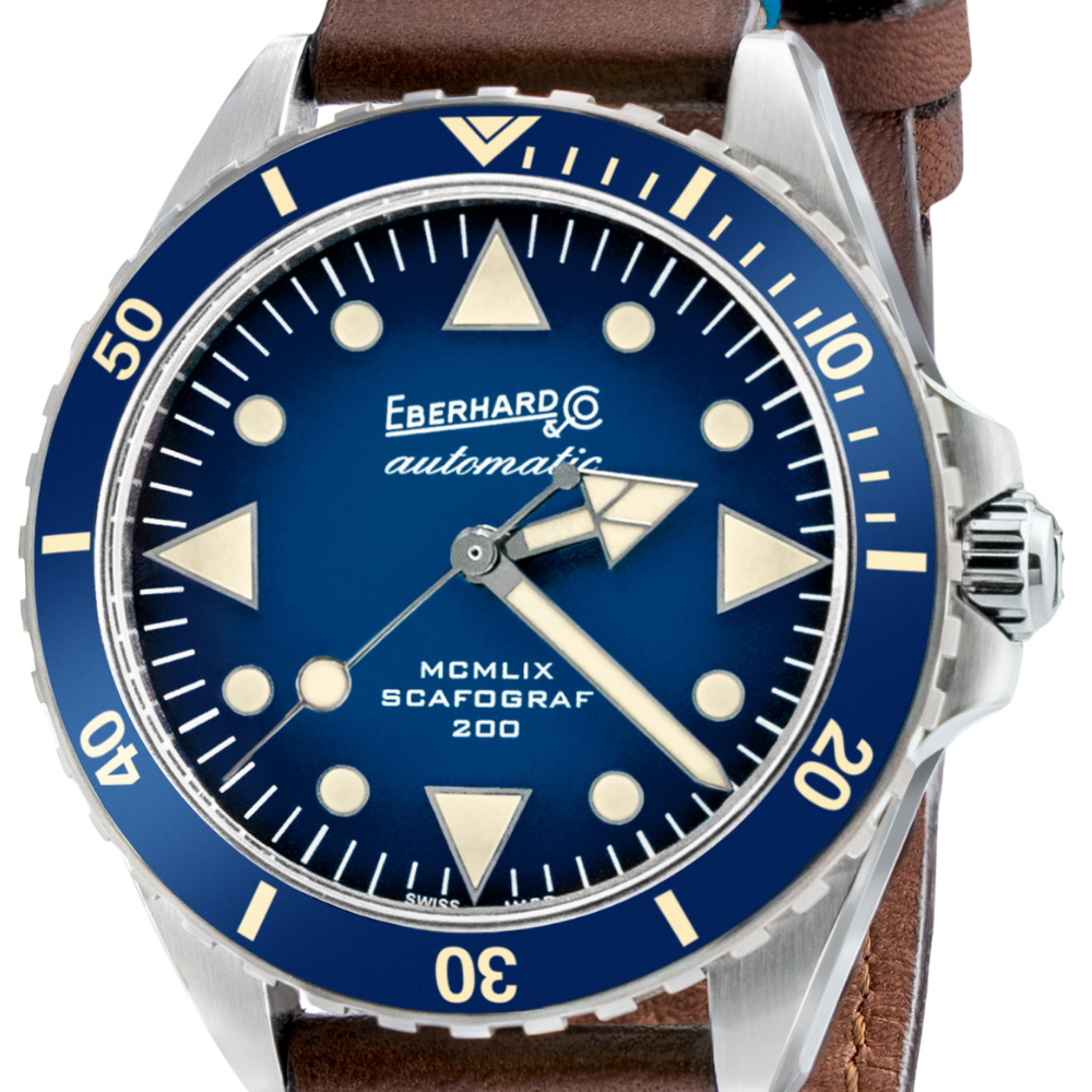 Eberhard & Co SCAFOGRAF 200 MCMLIX Blue 41047.03 CP
