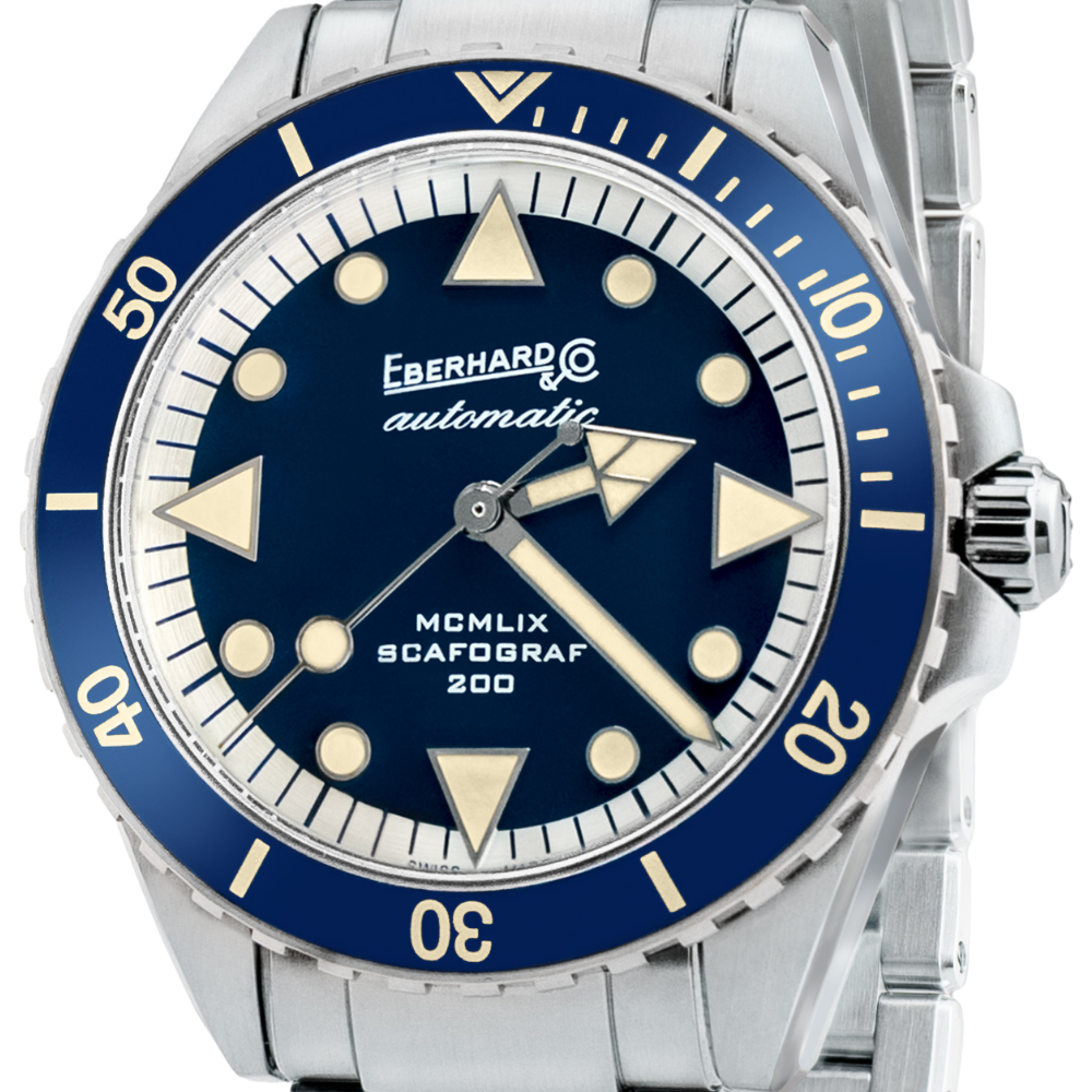 Eberhard & Co SCAFOGRAF 200 MCMLIX Blau 41047.04 CA2C