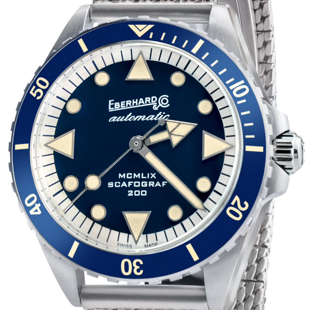 Eberhard & Co SCAFOGRAF 200 MCMLIX Blue 41047.04 CAM2C