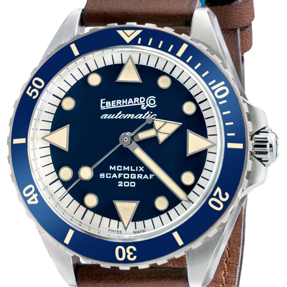 Eberhard & Co SCAFOGRAF 200 MCMLIX Bleu 41047.04 CP
