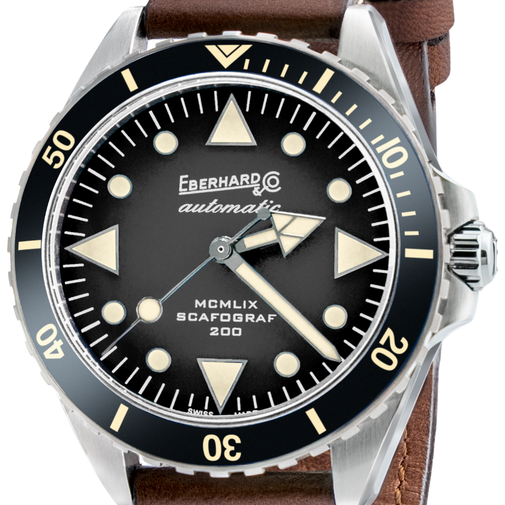 Eberhard & Co Scafograf 200 MCMLIX Noir 