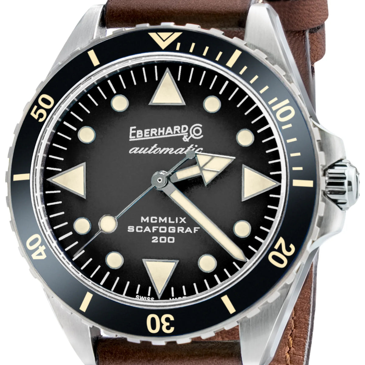 Eberhard & Co Scafograf 200 MCMLIX Black 41047.01 CP