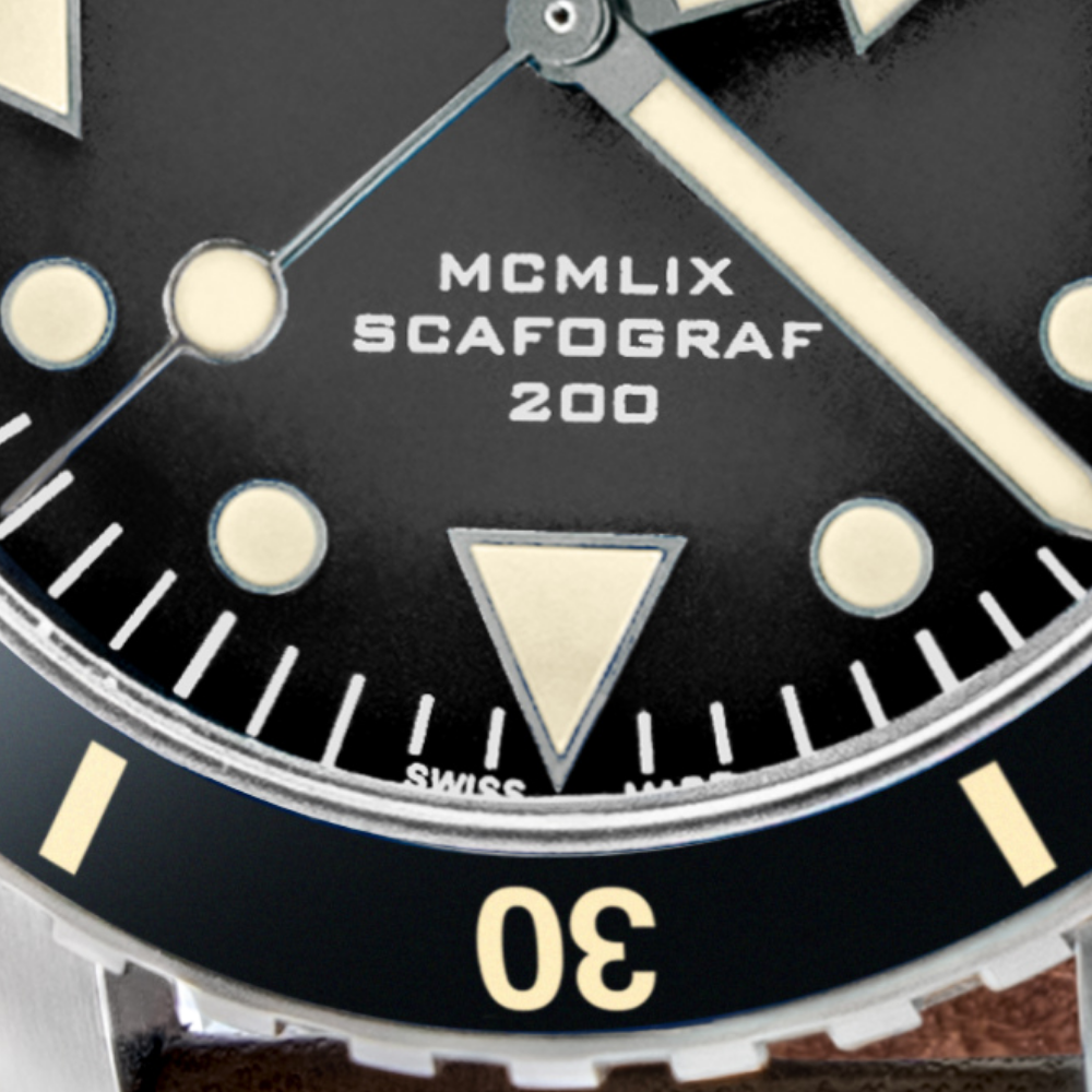 Eberhard & Co Scafograf 200 MCMLIX Noir 