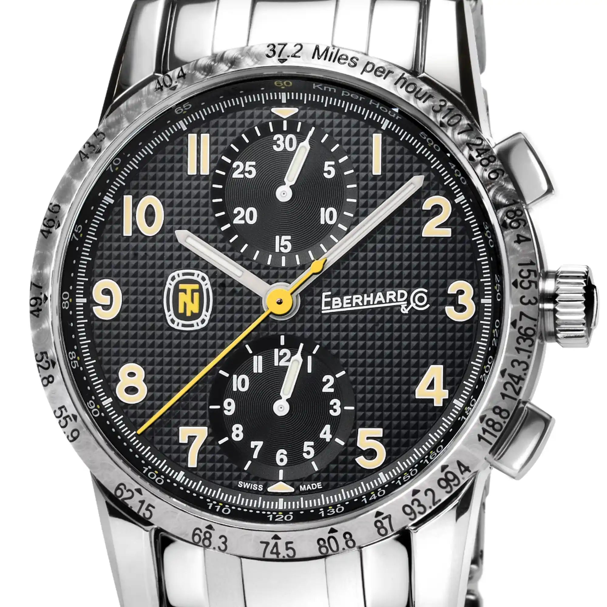 Eberhard & Co TAZIO NUVOLARI GOLD CAR COLLECTION Black 31176.01 CA2C