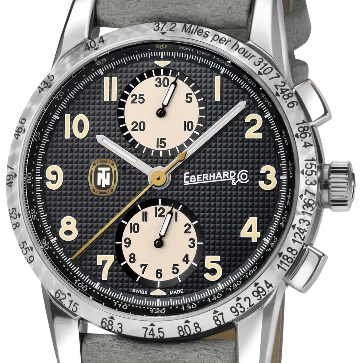 Eberhard & Co TAZIO NUVOLARI GOLD CAR COLLECTION Black 31176.02 CPT