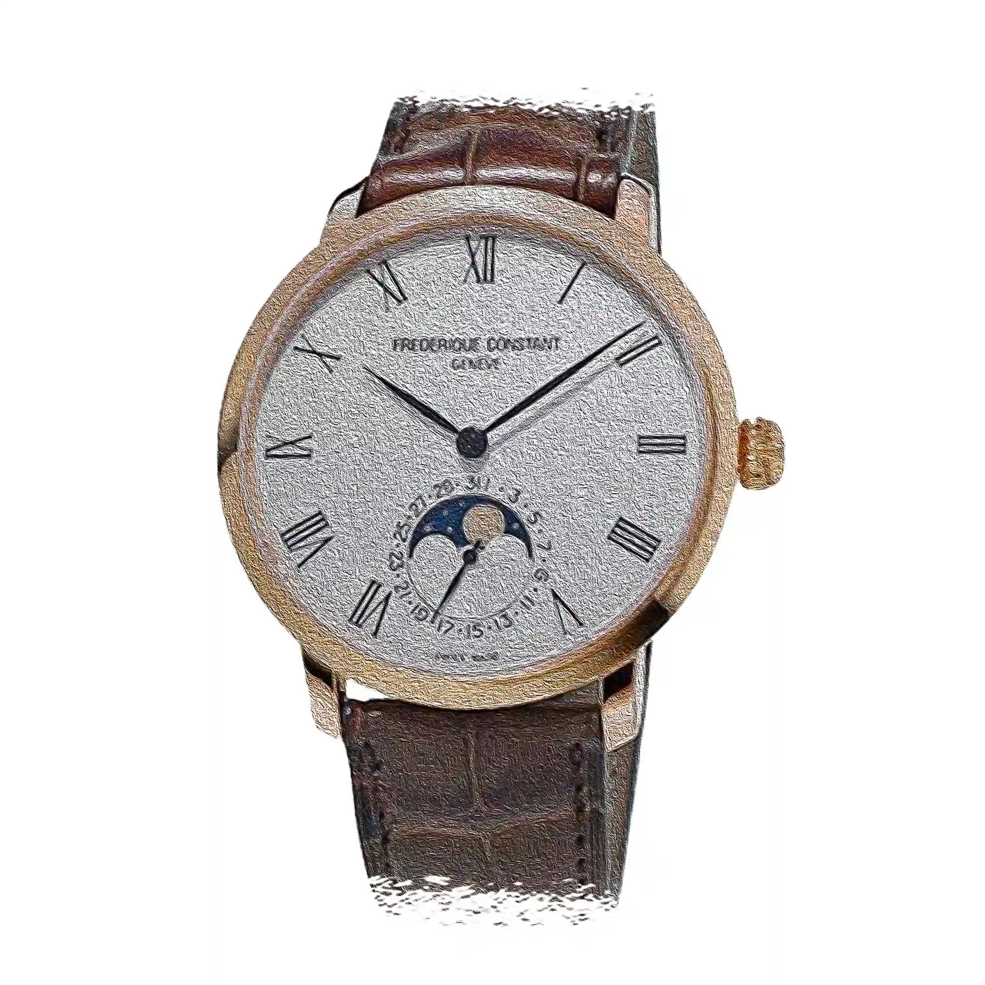 Frederique Constant Slimline Automatik Silber