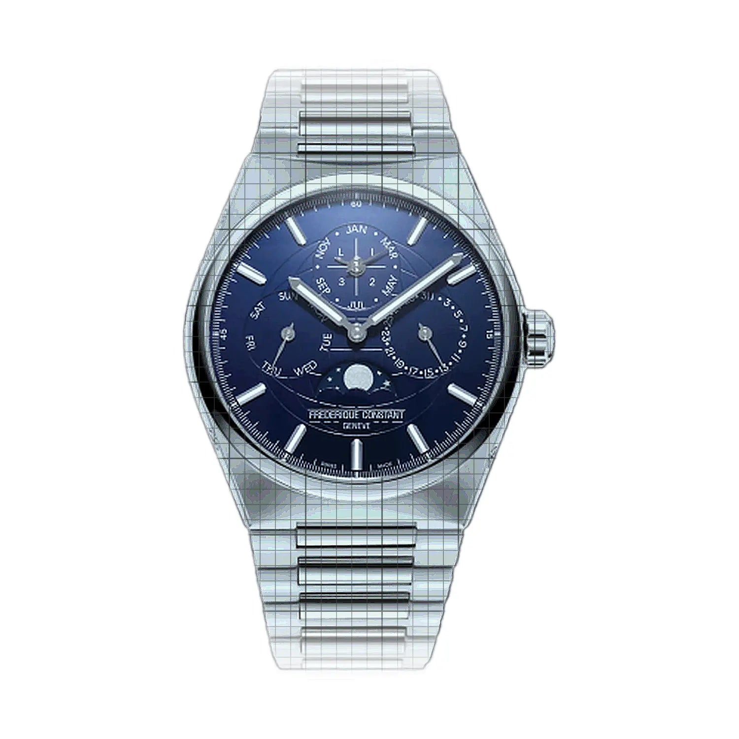 Frederique Constant Highlife Automatic Blue 41mm