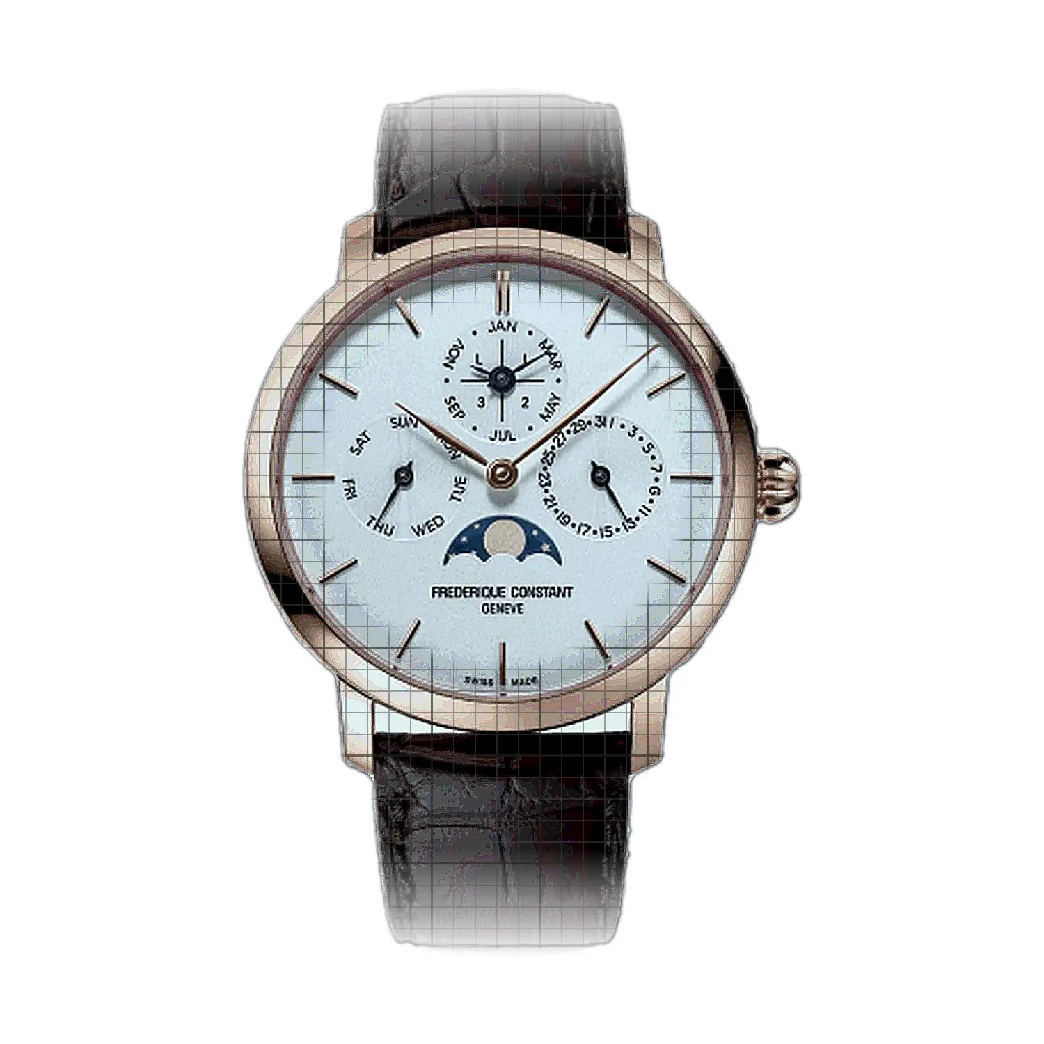 Frederique Constant Slimline Automatic Silver 42mm