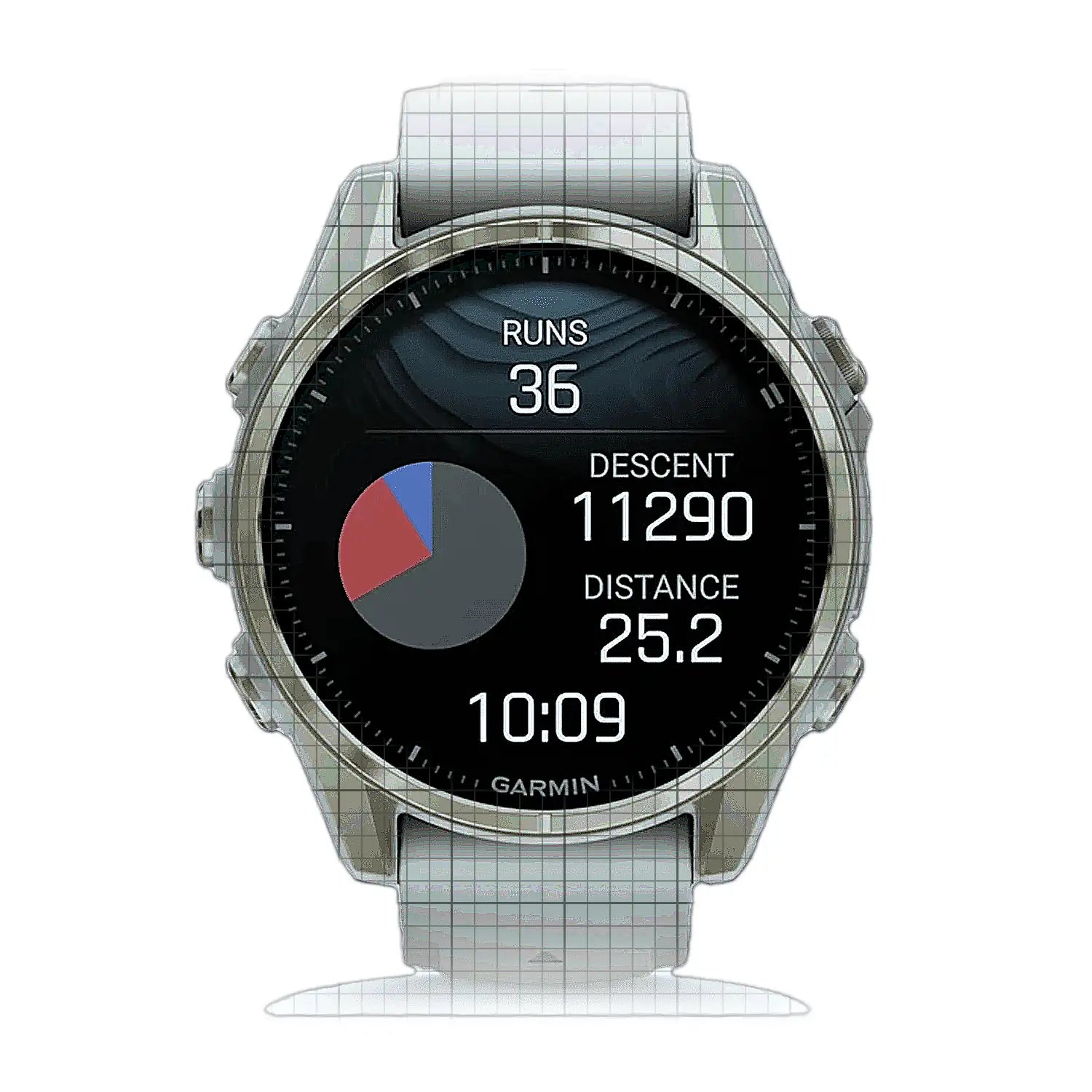 Garmin Fenix 8 – 43 mm, AMOLED 010-02903-11 Digital Dial Polycarbonate 43mm Watch