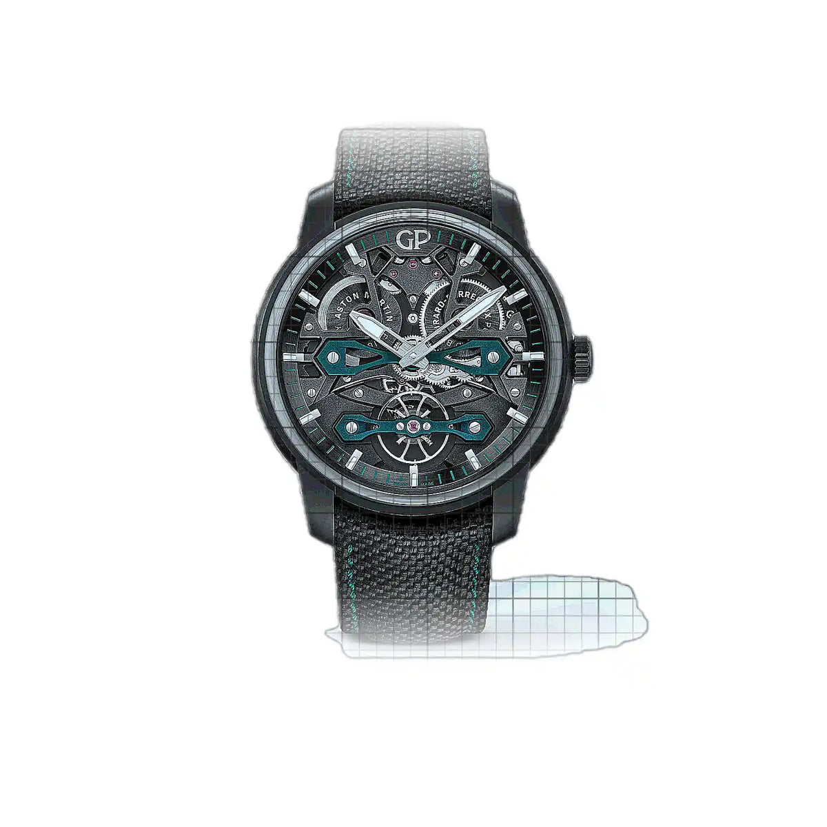 Girard-Perregaux Neo Bridges 84000-21-3236-5CX Skeleton Dial Titanium 45mm Watch