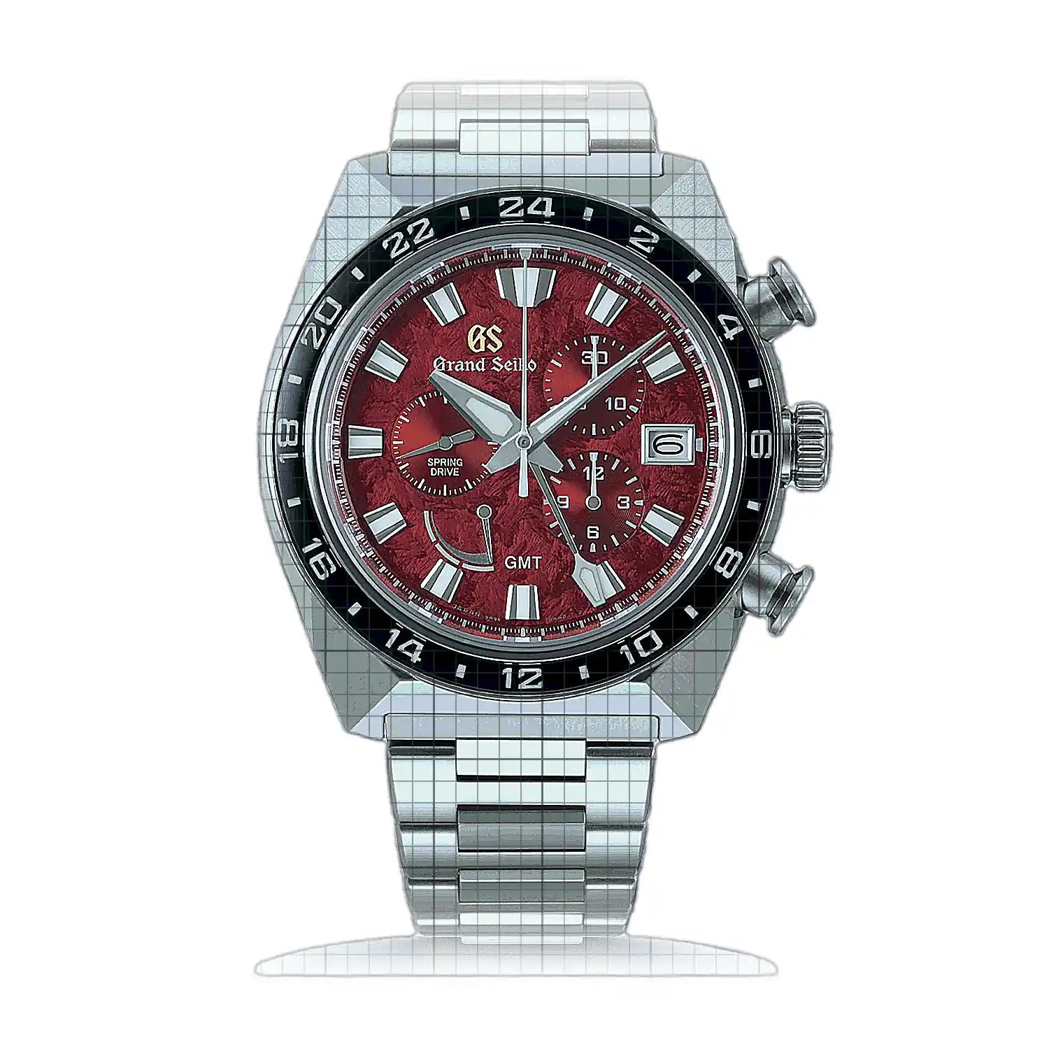 Grand Seiko Caliber 9R 20th Anniversary SBGC275 Red Dial Stainless steel 44mm Watch