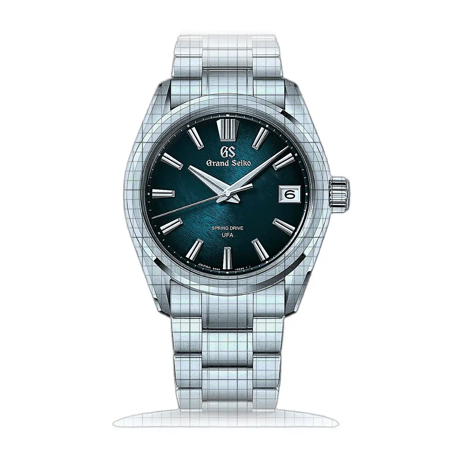 Grand Seiko Evo 9 U.F.A. Atera Valley SLGB011 Green Dial Stainless steel 40mm Watch