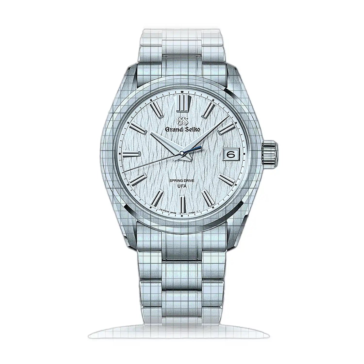 Grand Seiko Evo 9 U.F.A. White Birch SLGB009 White Dial Stainless steel 40mm Watch