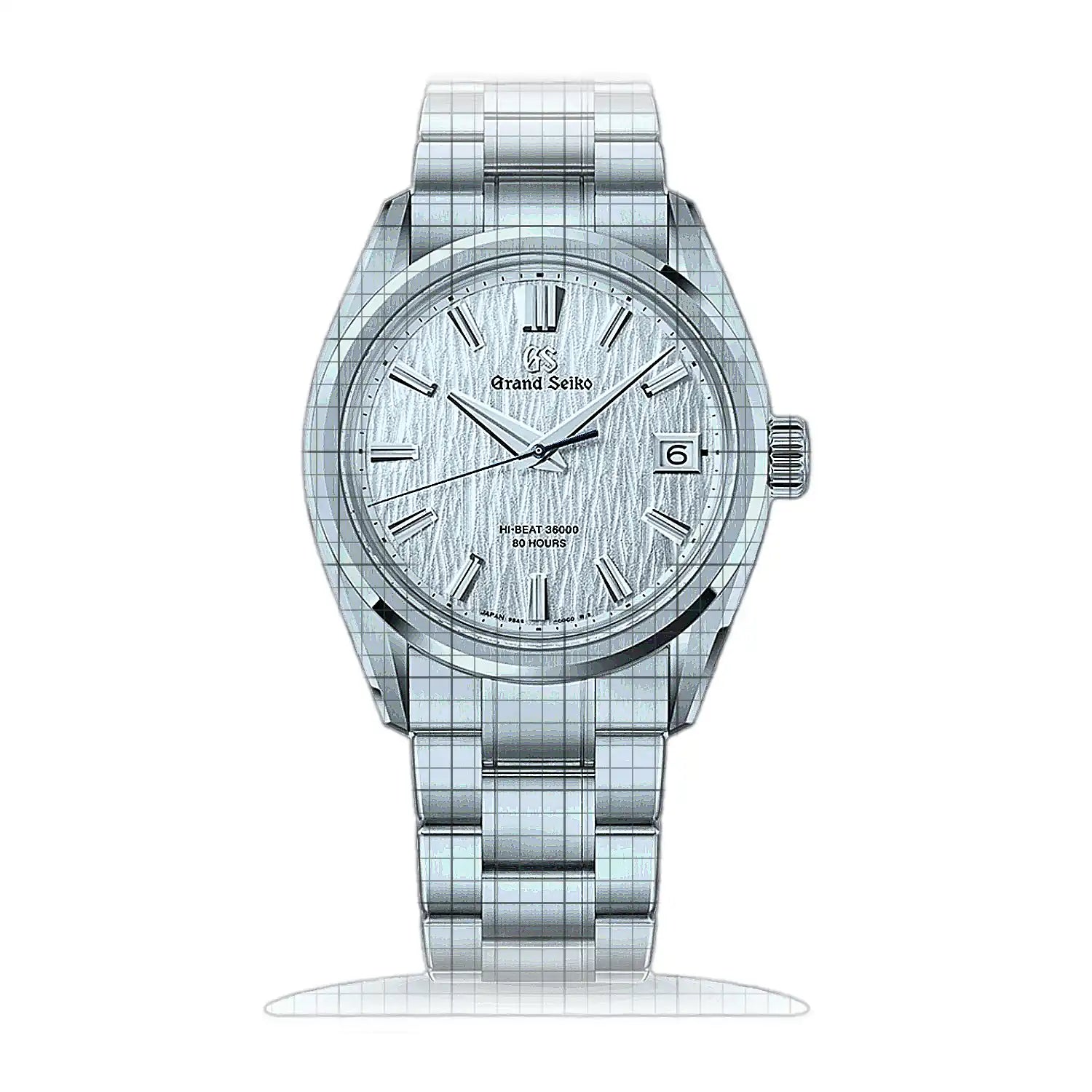 Grand Seiko Evo 9 White Birch SLGH031 Silver Dial Stainless steel 40mm Watch