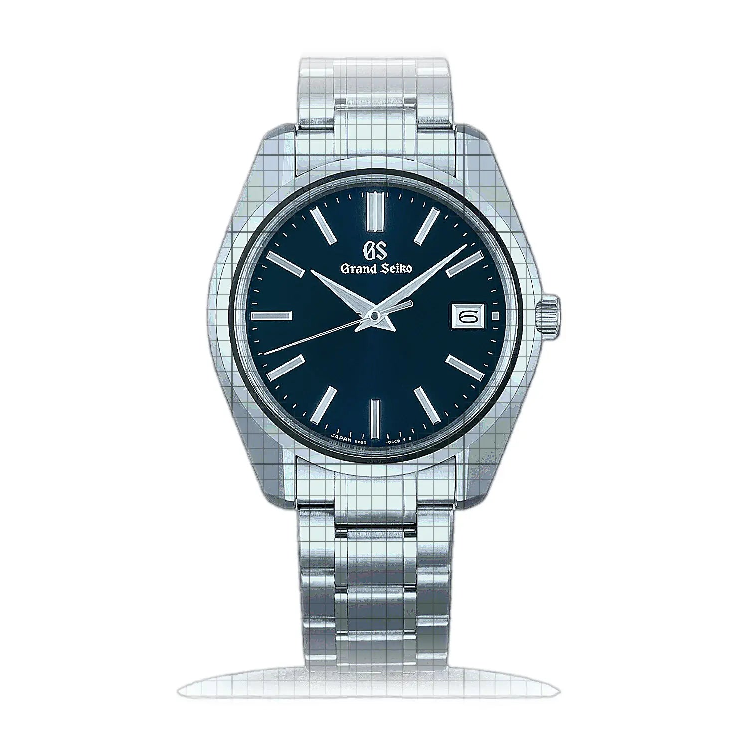 Grand Seiko Heritage SBGP005 Blue Dial Stainless steel 40mm Watch