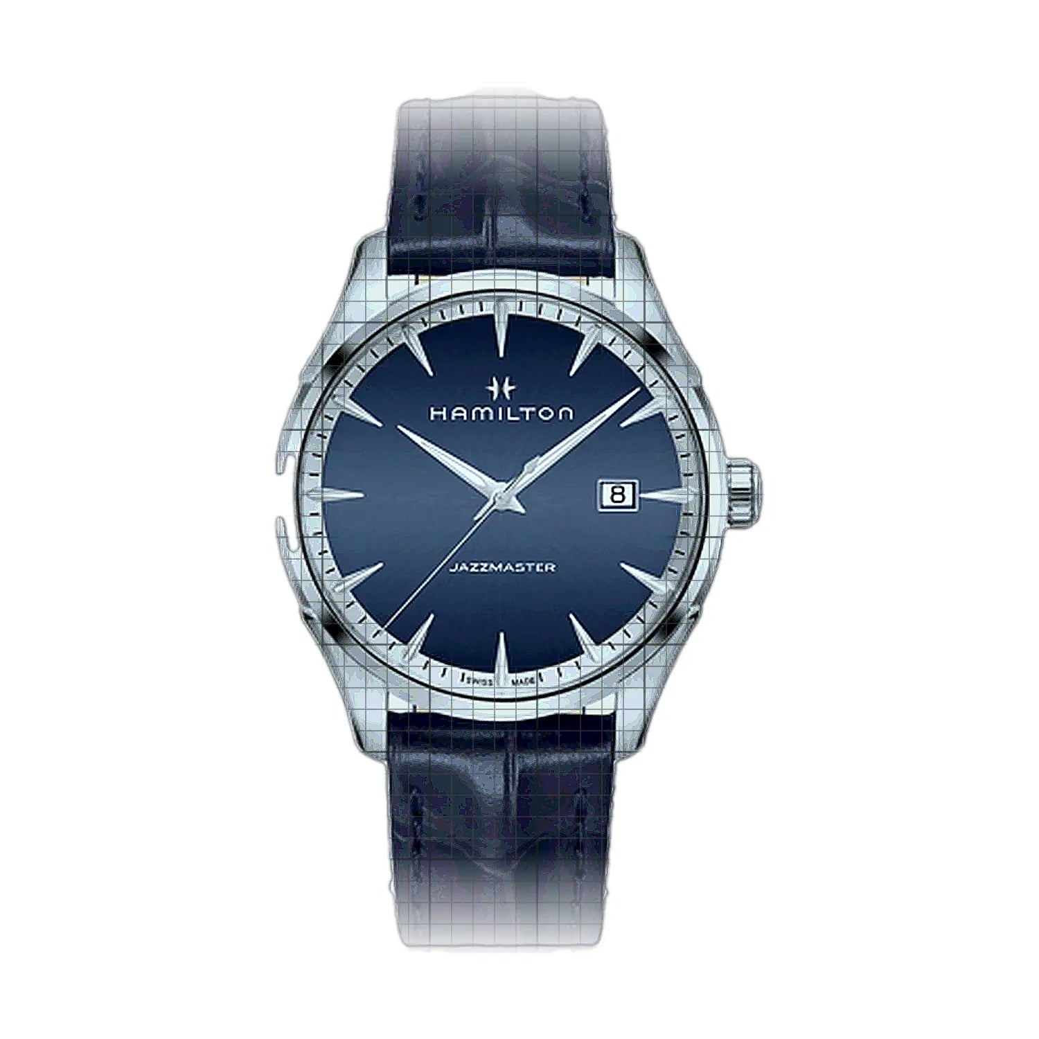 Hamilton Jazzmaster Gent Quartz 40mm Blue