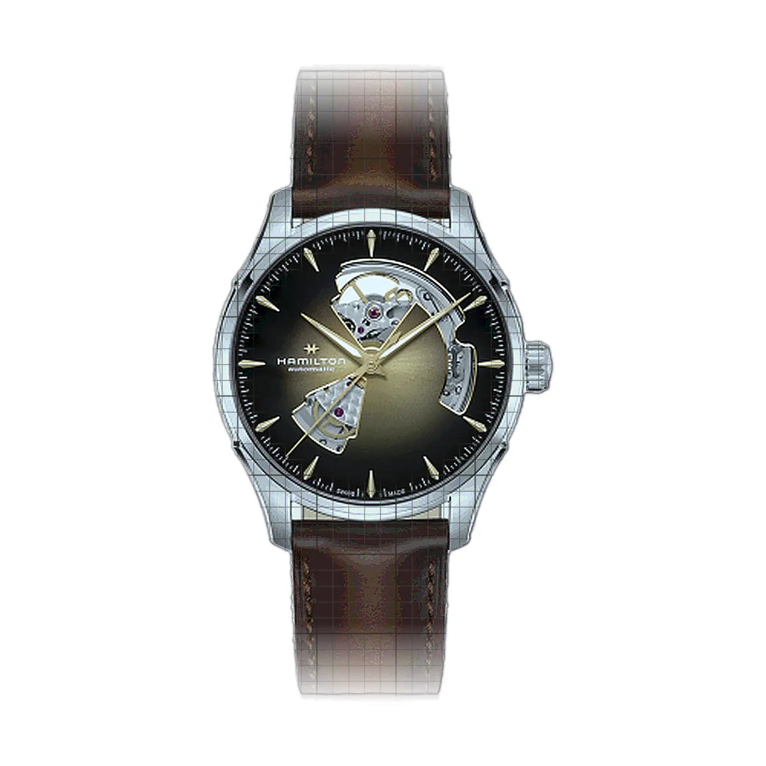 Hamilton Jazzmaster Open Heart Auto 40mm Champagne