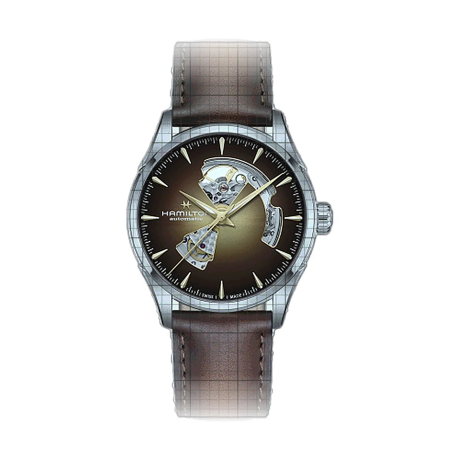 Hamilton Jazzmaster Open Heart Auto 42mm Champagne