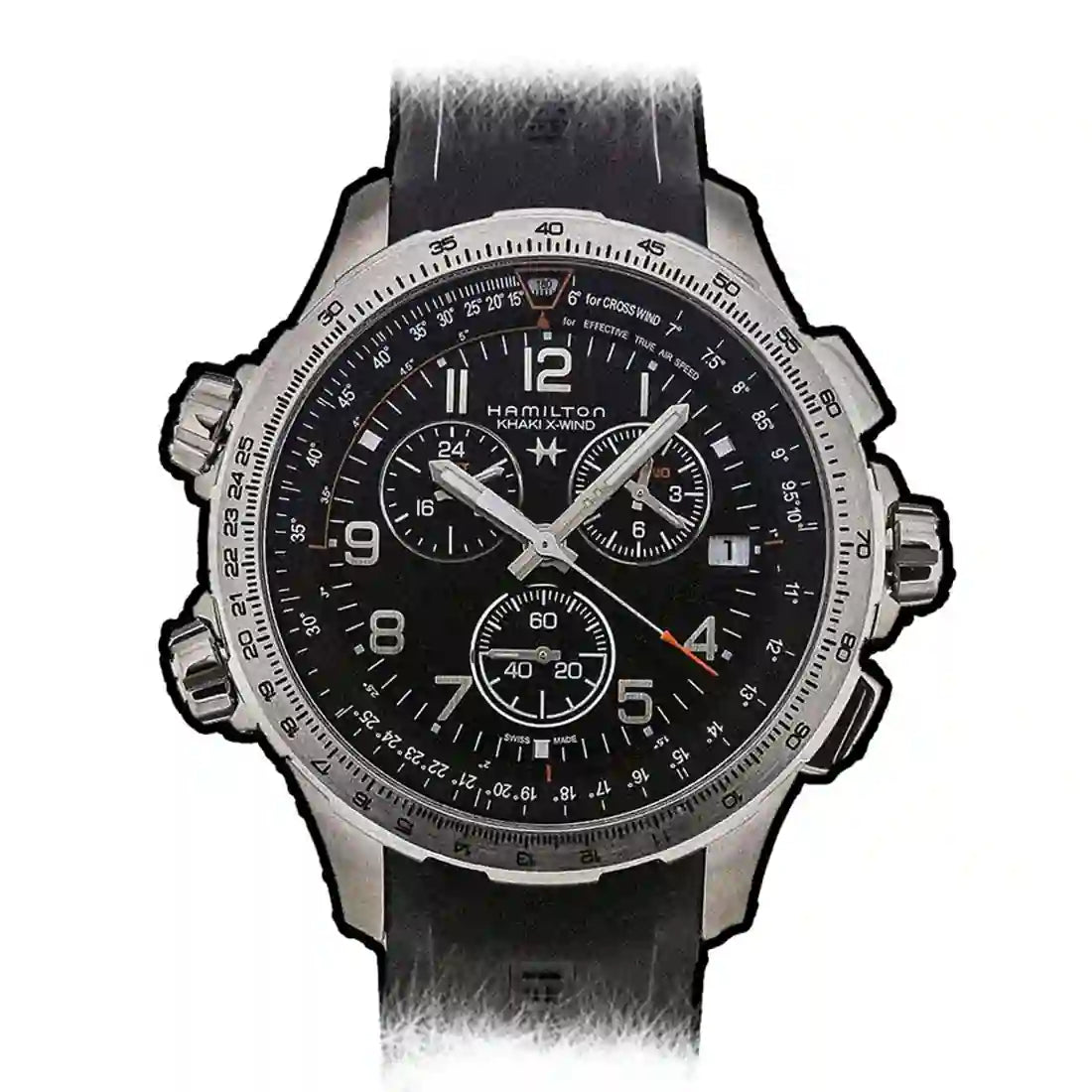 Hamilton Kaki  Quartz Noir