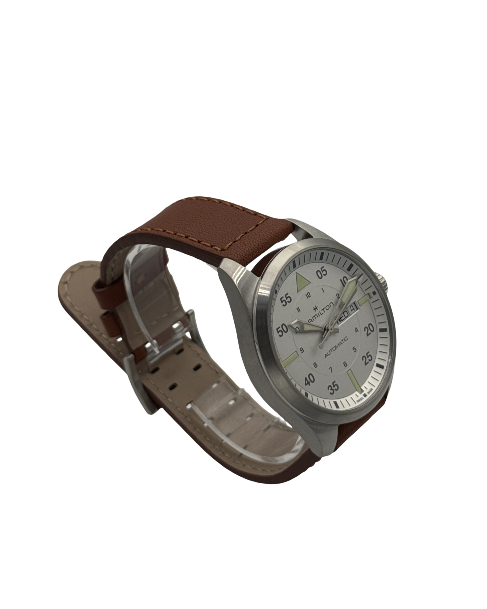 Hamilton Khaki Aviation Automatik Weiß 42 mm
