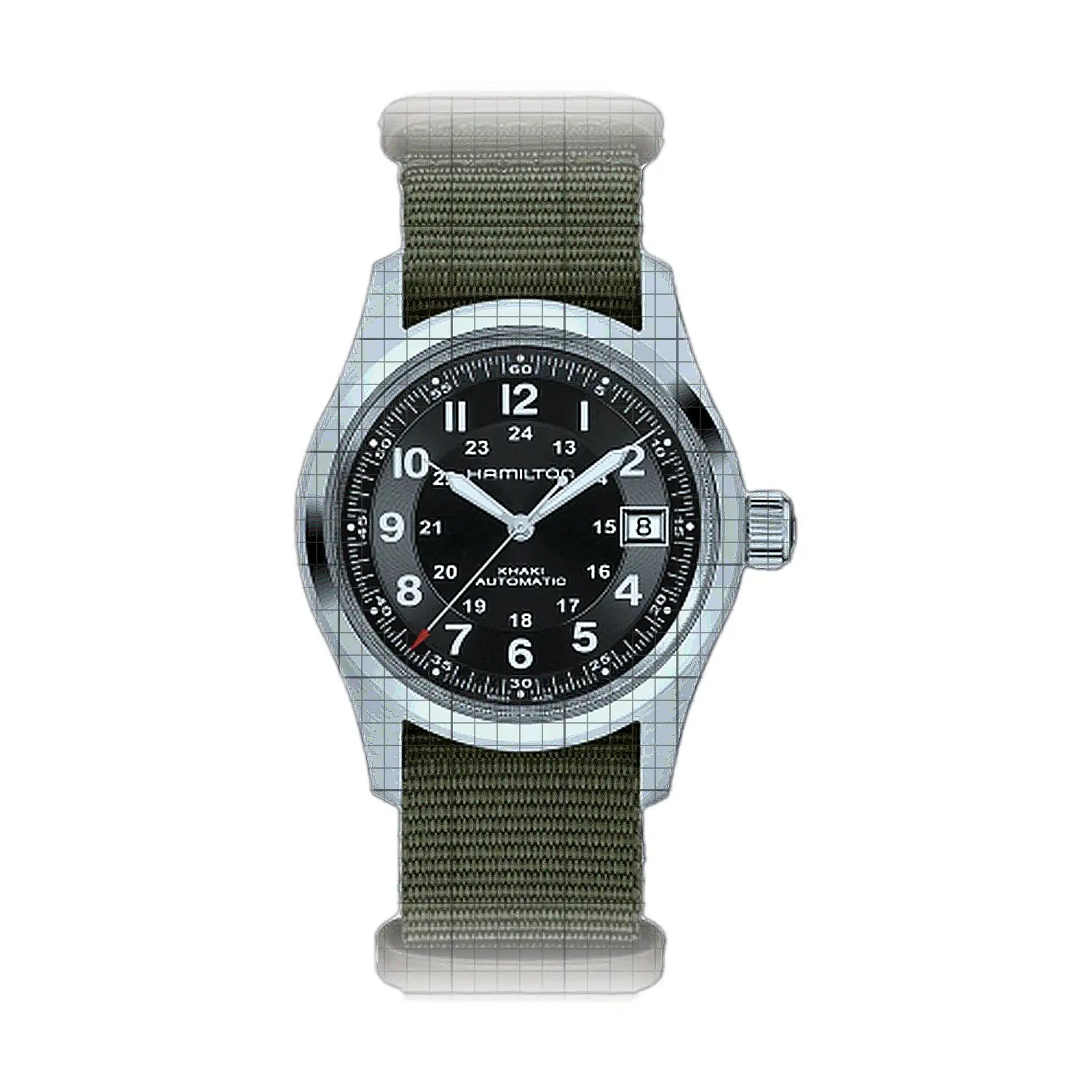 Hamilton Khaki Field Auto 38mm Call of Duty 38mm Black