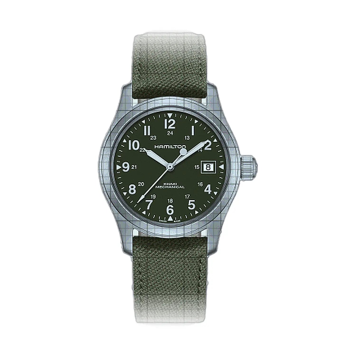Hamilton Khaki Field Mechanical 38mm Green