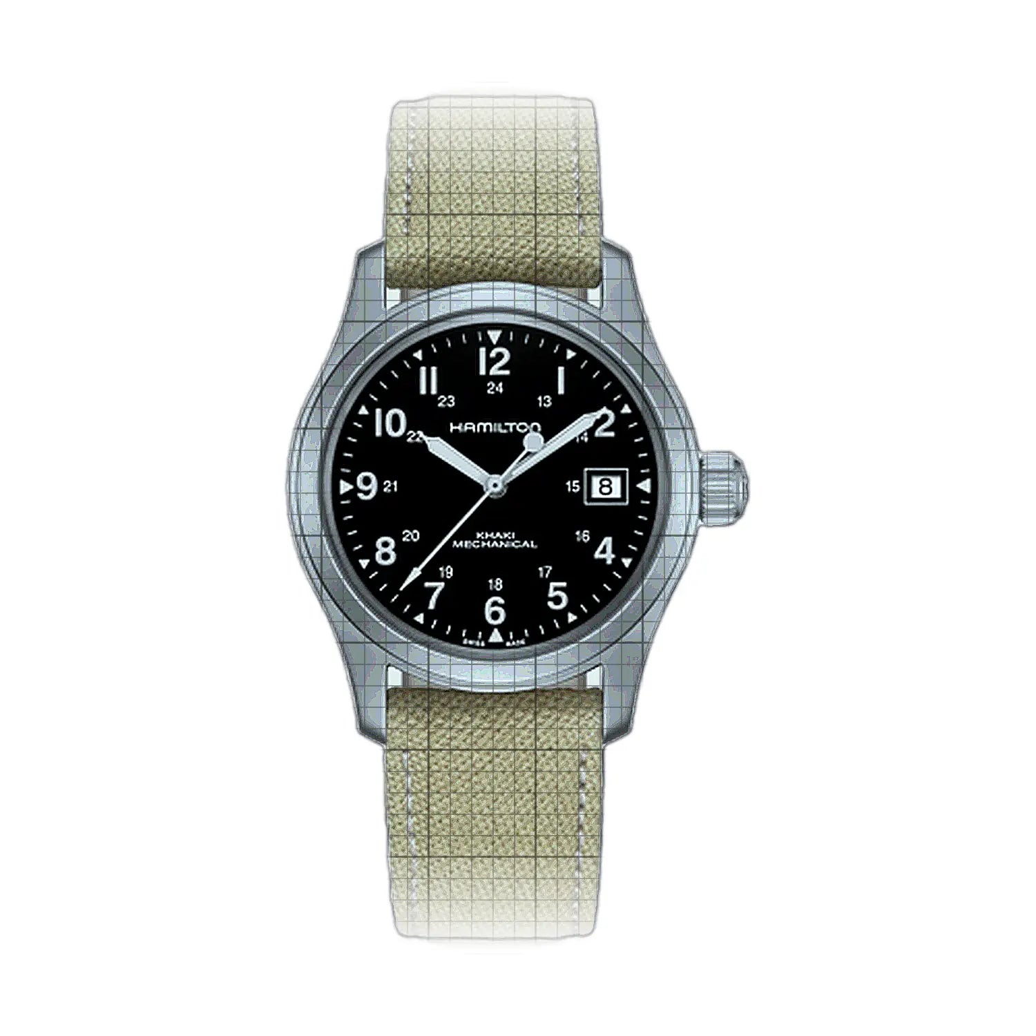 Hamilton Khaki Field Mechanical 38mm Black