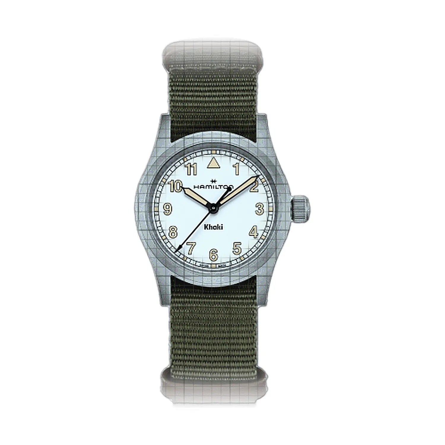 Hamilton Khaki Field Quartz 33mm White