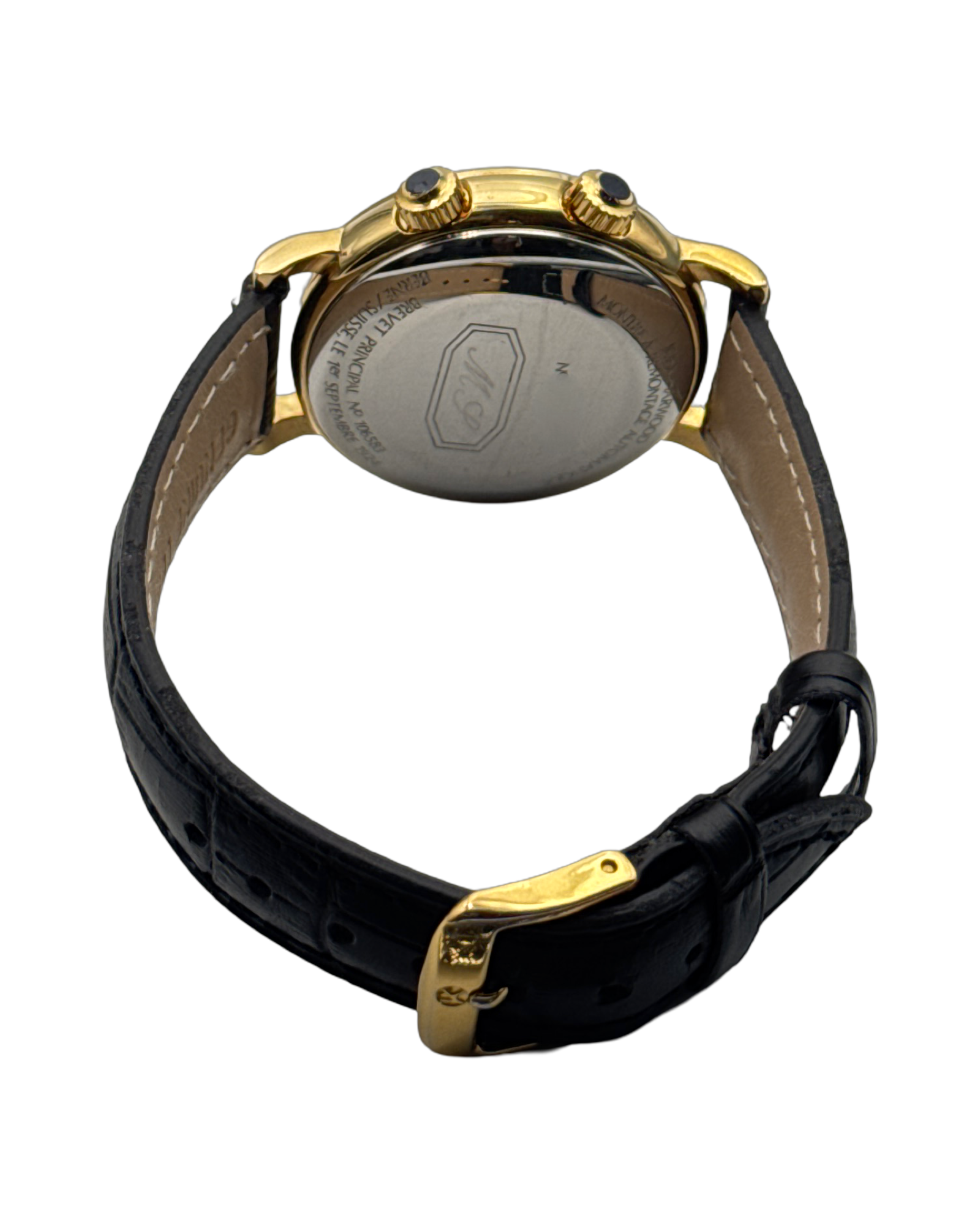 Harwood & Schild Montre Reveil Alarm Automatique 38mm CPO Good 1990