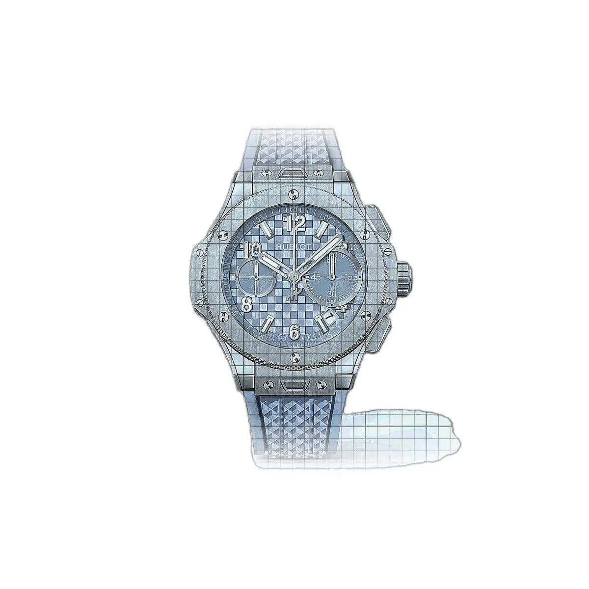 Hublot Big Bang 431.NL.717B.RX Blaues Zifferblatt, Titan, 43 mm Uhr