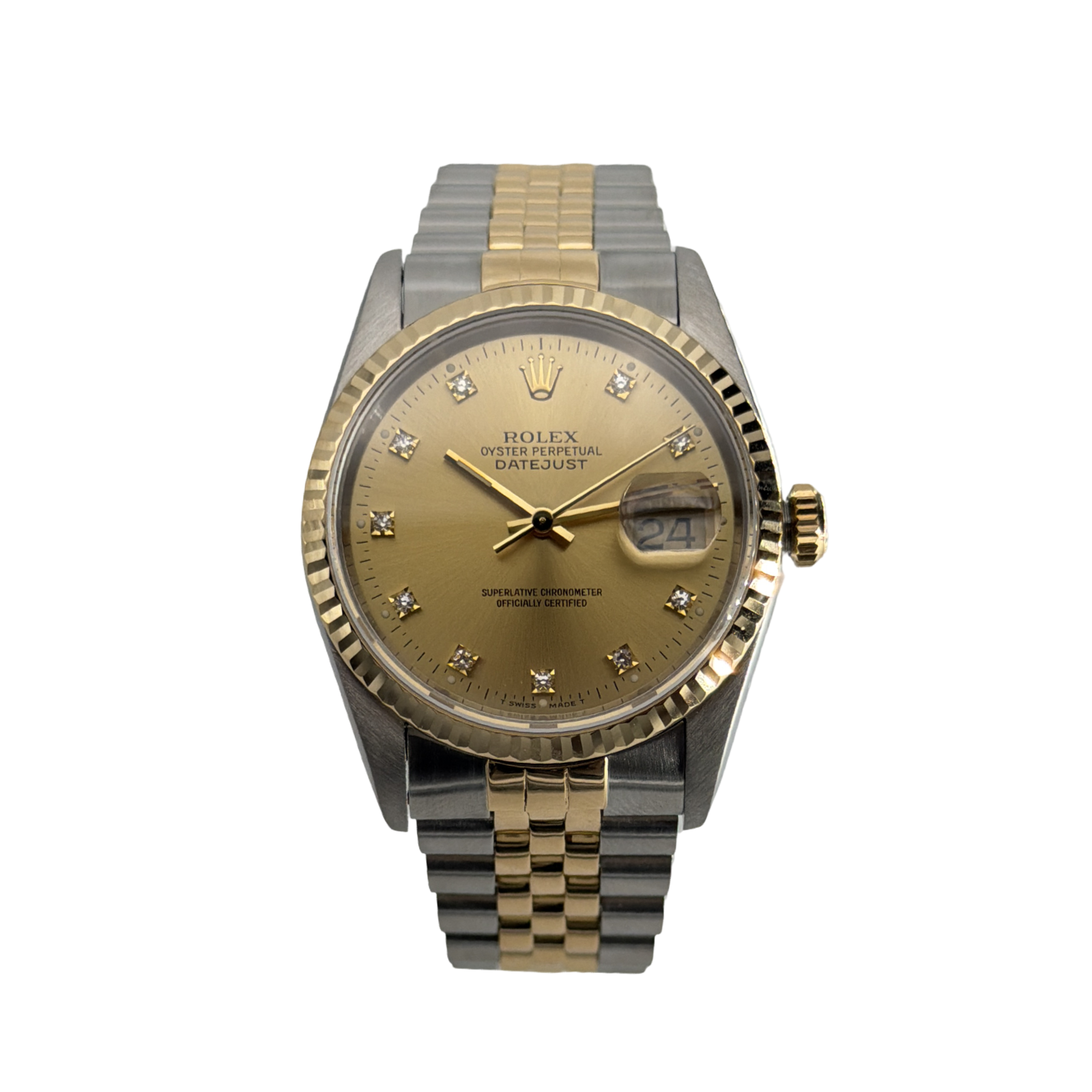 Rolex Datejust  Champagne Jubilee 36 mm, CPO