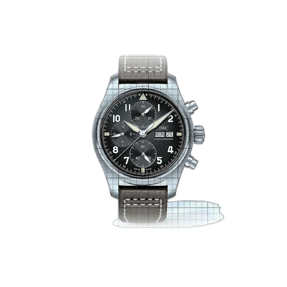 IWC Pilot's Watches IW387903 Black Dial Stainless steel 41mm Watch