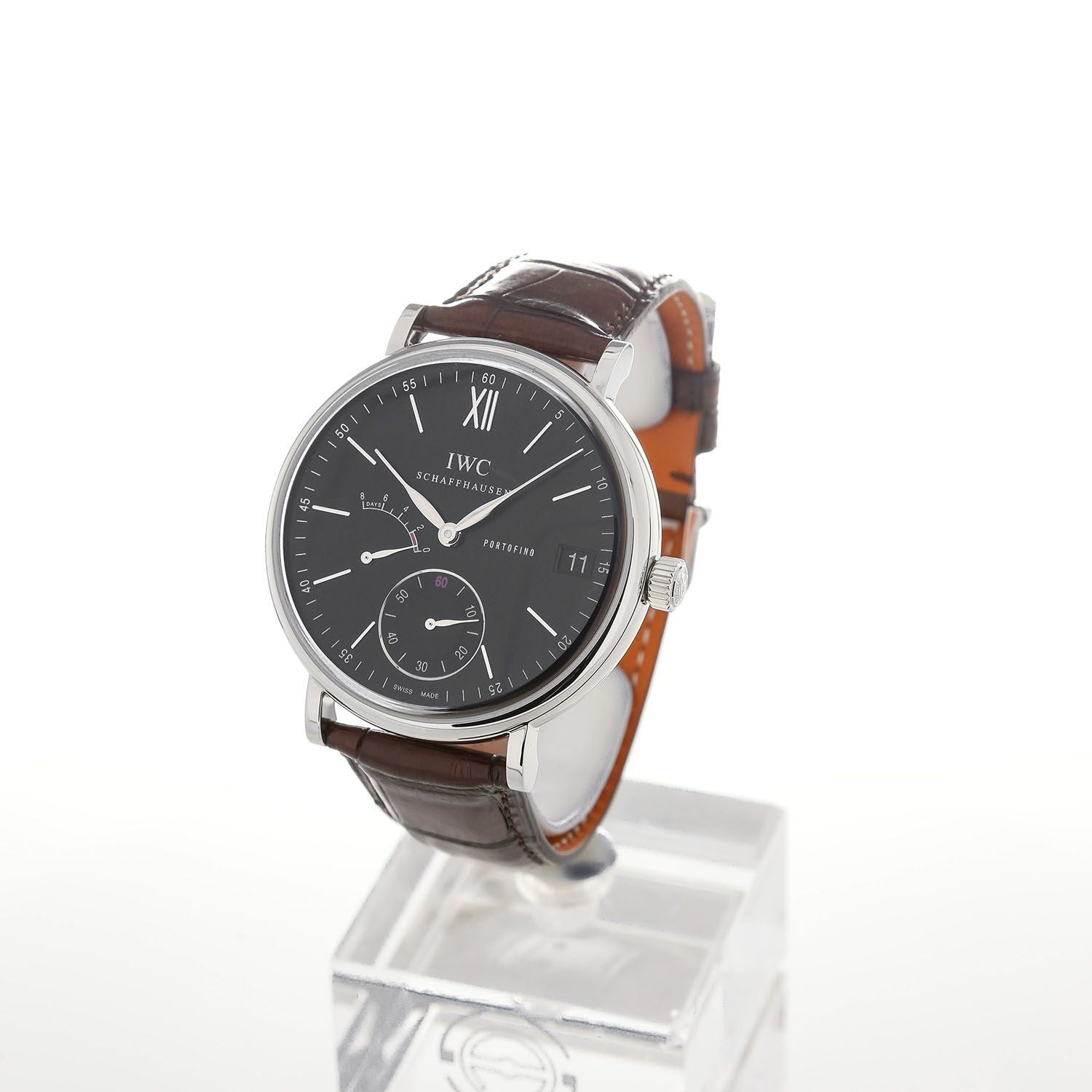 IWC Portofino Manual Winding Black 45mm