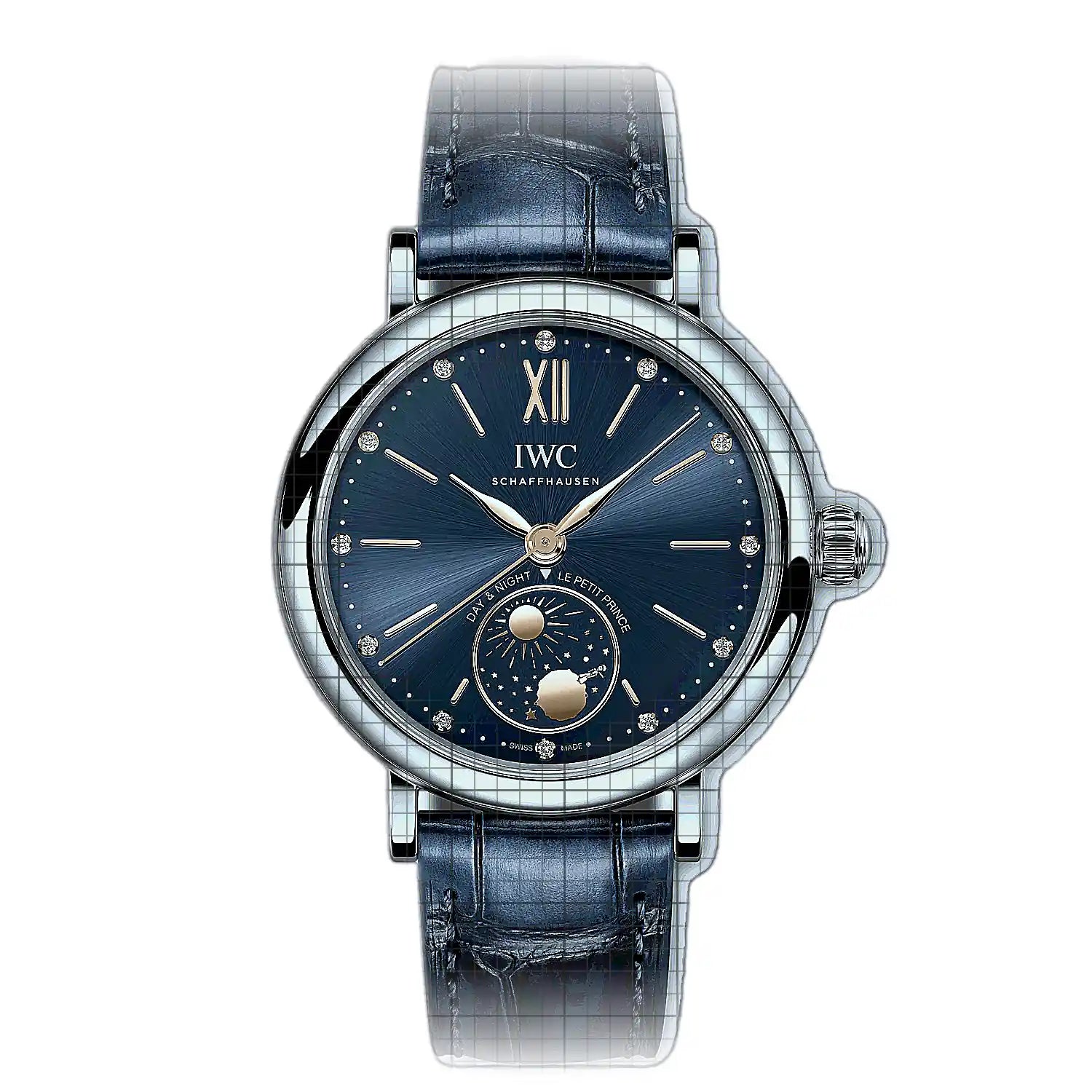 IWC Portofino 34mm Blue