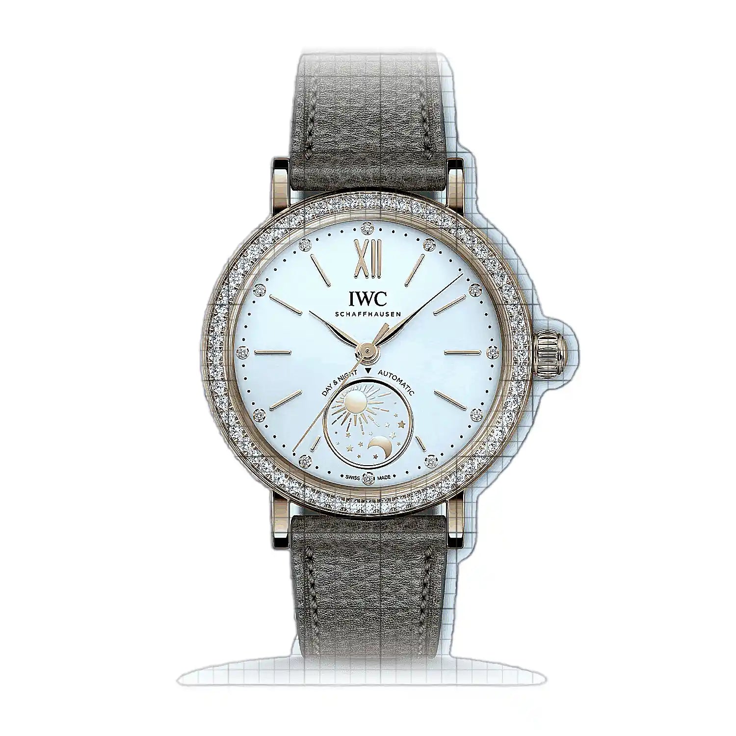 IWC Portofino Night & Day 34mm Silver
