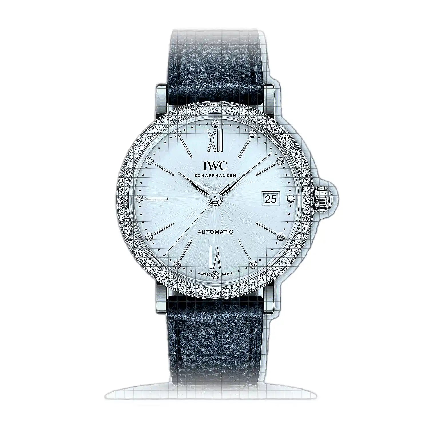 IWC Portofino Automatic 37 IW658601 Silver Dial Stainless steel 37mm Watch