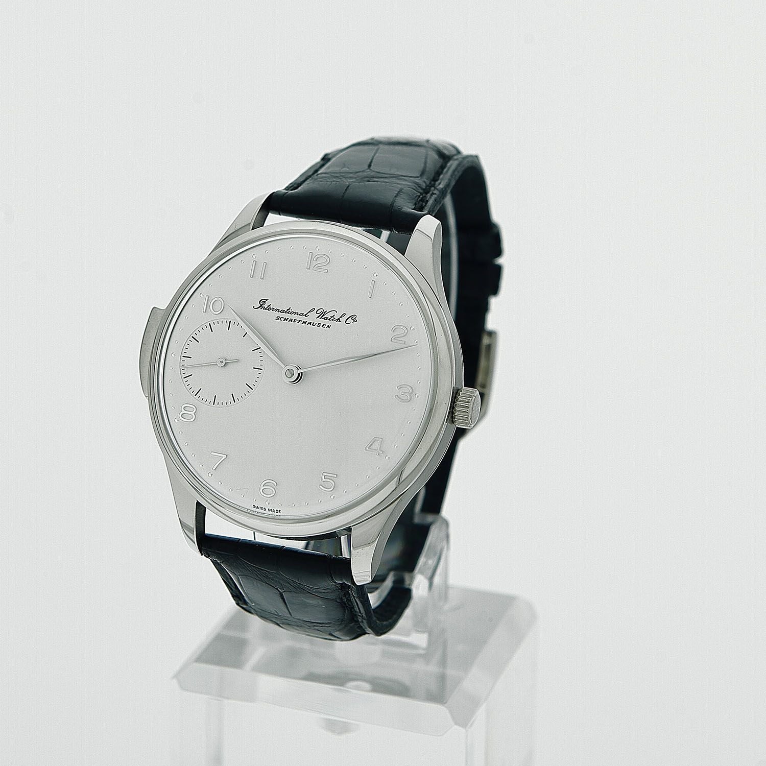 IWC Portugieser met handopwinding, zilver