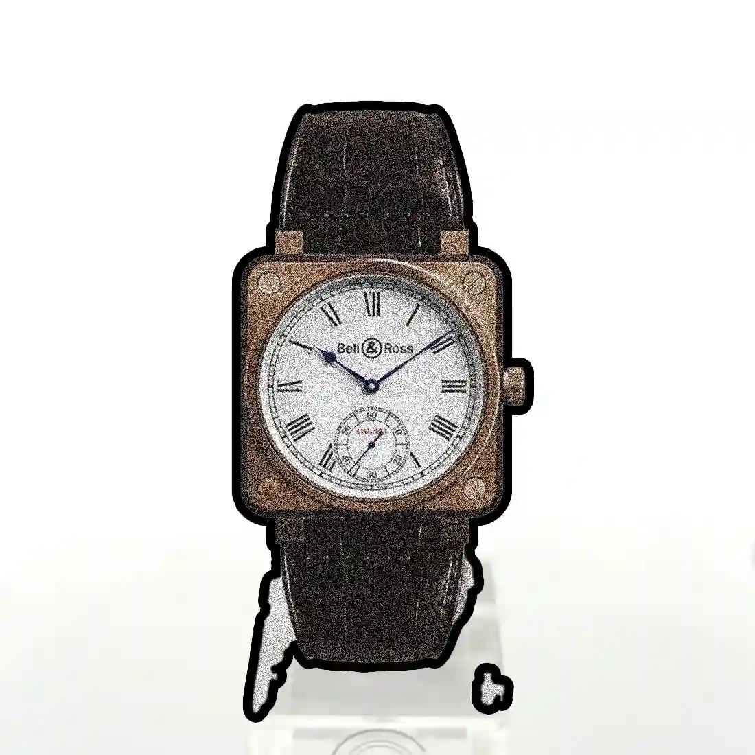 Bell & Ross Instruments Remontage Manuel Blanc