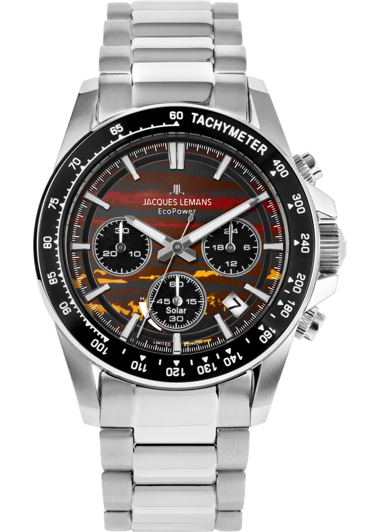 Jacques Lemans Eco Power Black 42mm Limited Edition