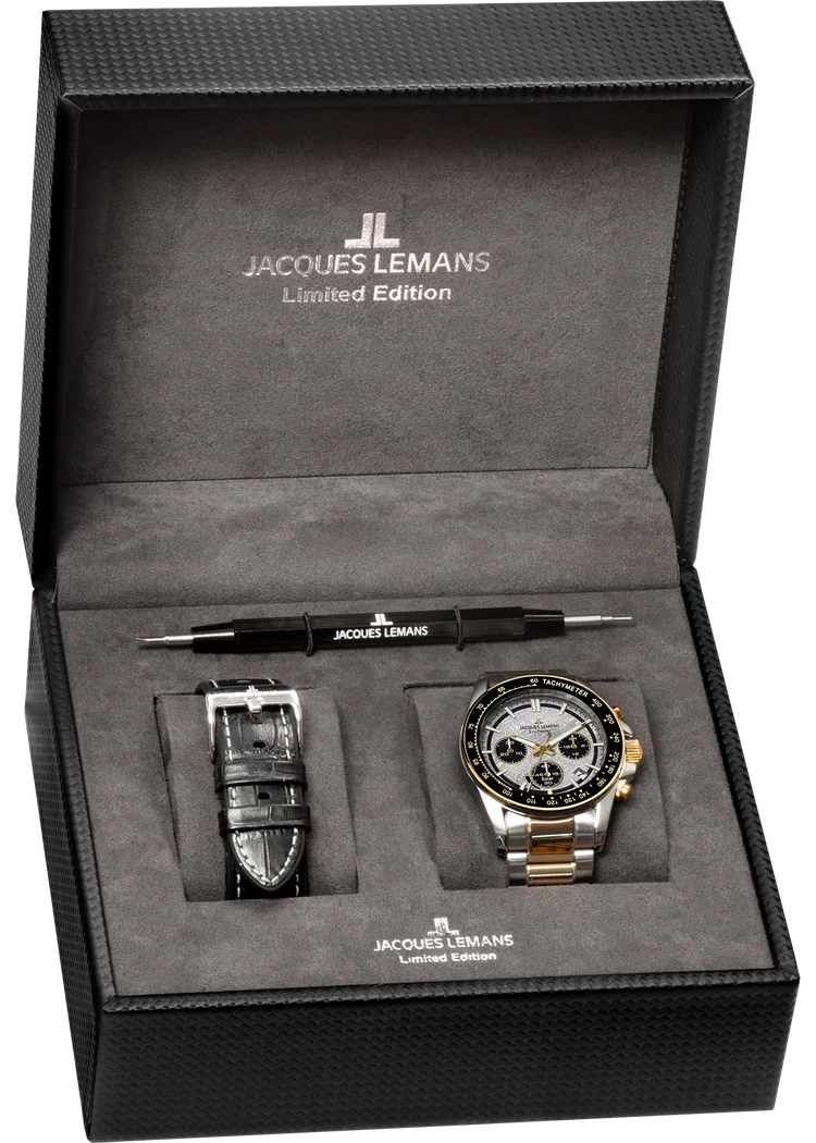 Jacques Lemans Eco Power Silver 42mm Limited Edition
