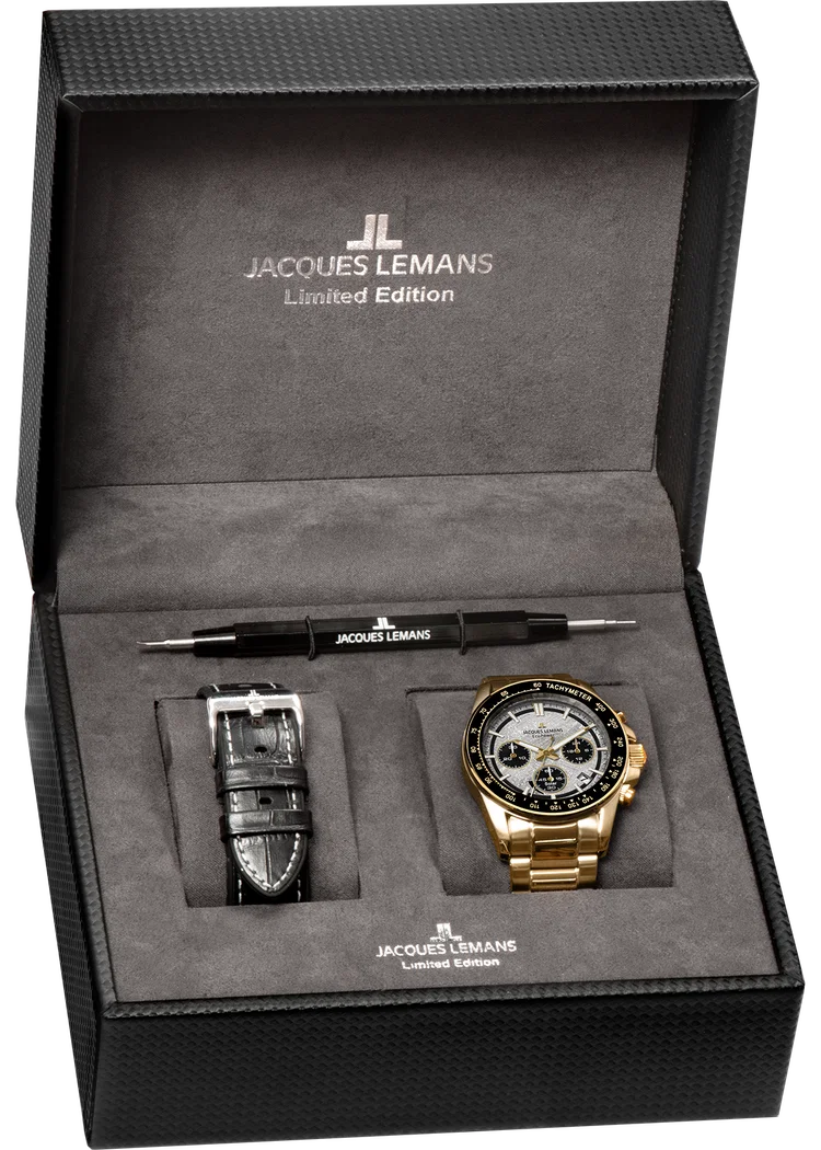 Jacques Lemans Eco Power Silver 42mm Limited Edition