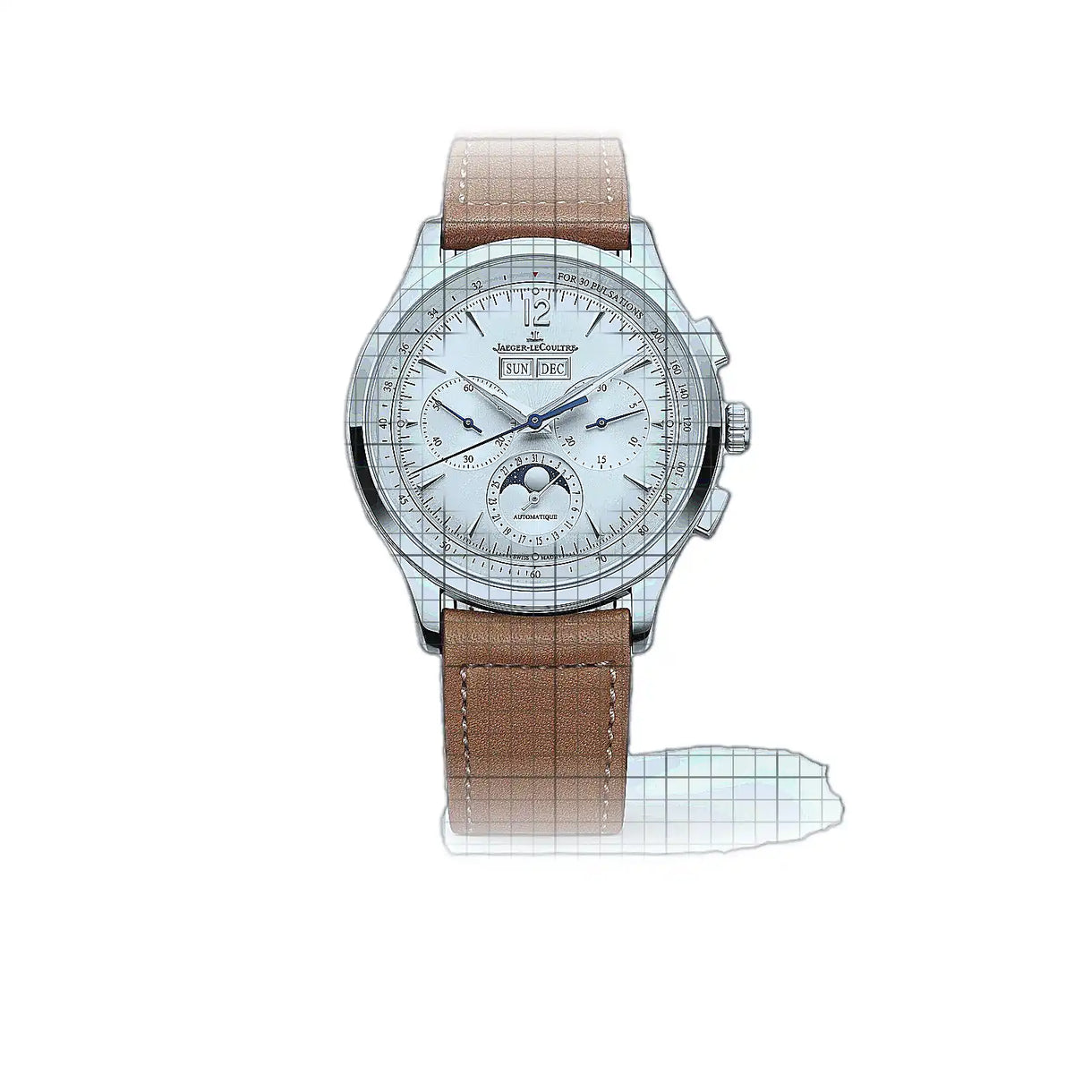 Jaeger-LeCoultre Master Control 4138431 Silber Zifferblatt Edelstahl 40mm Uhr
